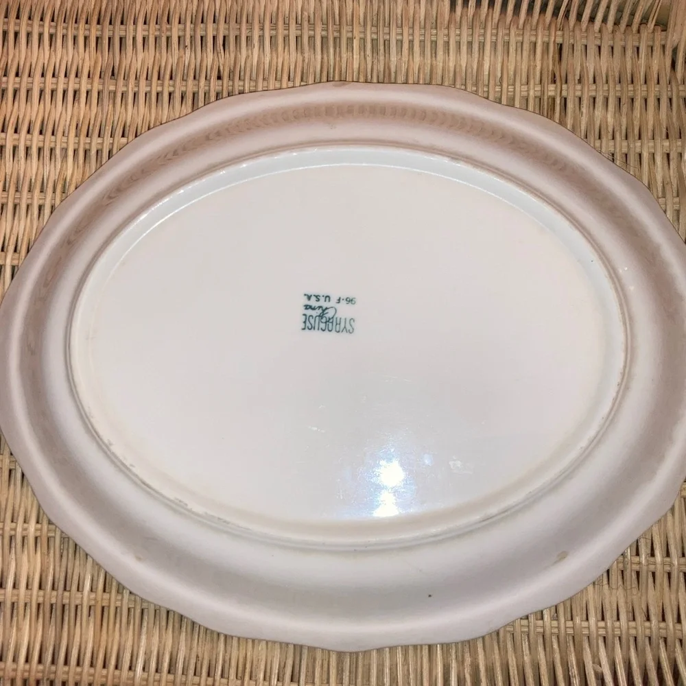 Historical Hotel John Marshall Hotel Platter Dogwood Platter